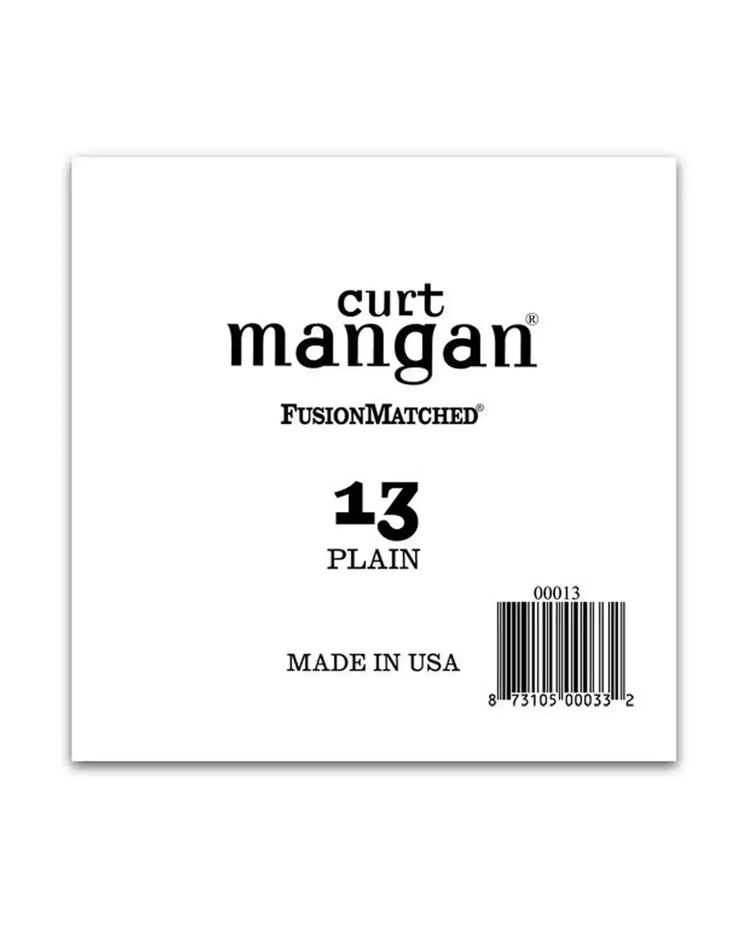Curt Mangan Single 013 - Coarda Si Single Curt Mangan - 1