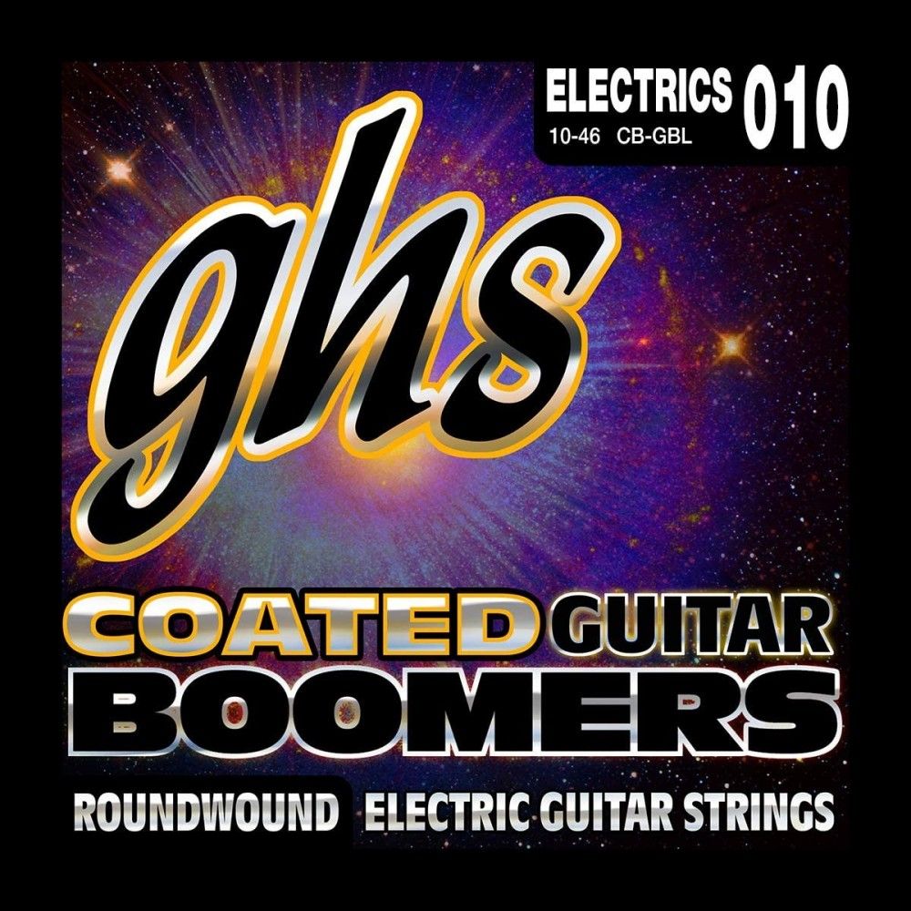 GHS CB-GBL Coated Boomers - Set corzi chitara GHS - 1