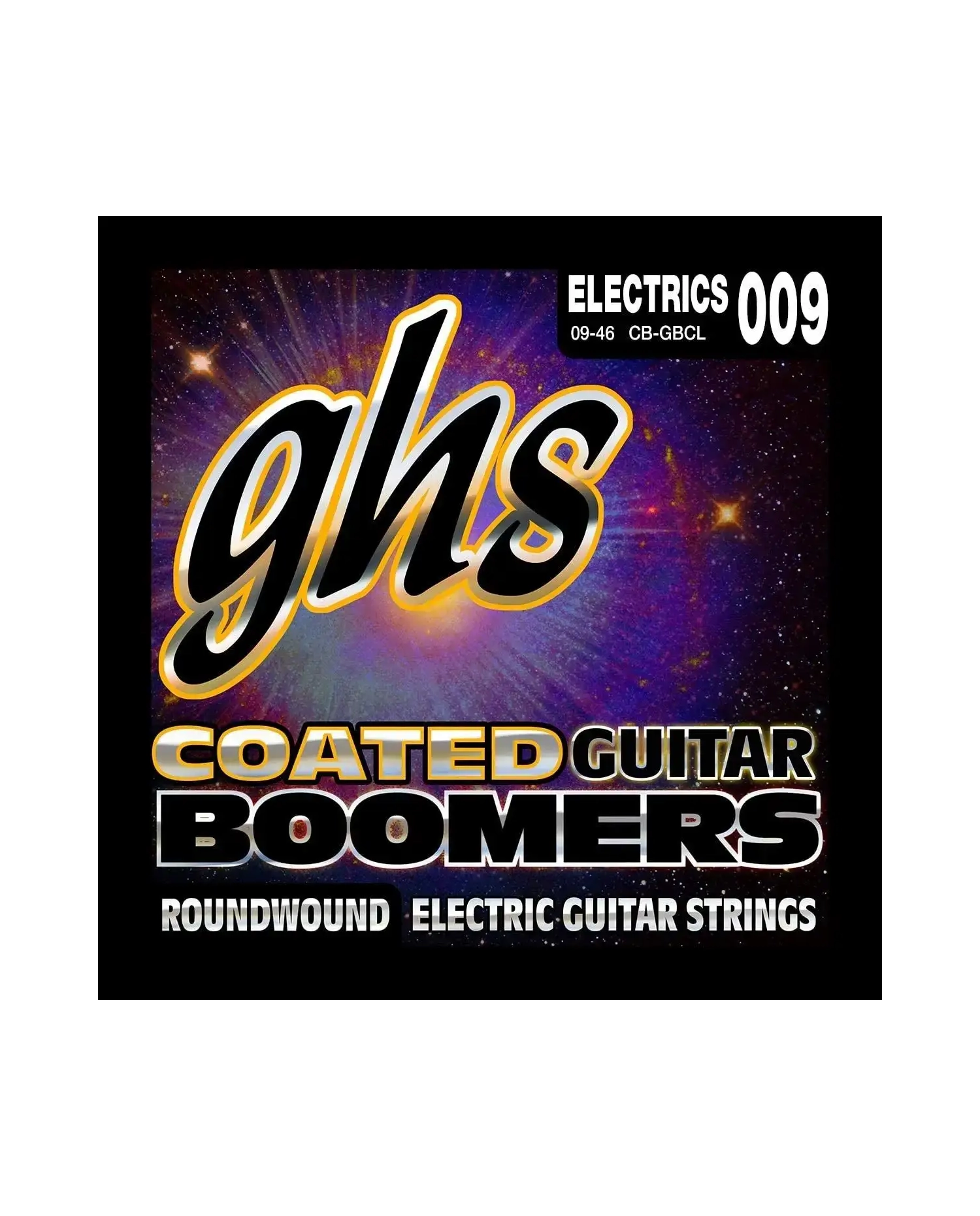 GHS CB-GBCL Coated Boomers - Set corzi chitara GHS - 1