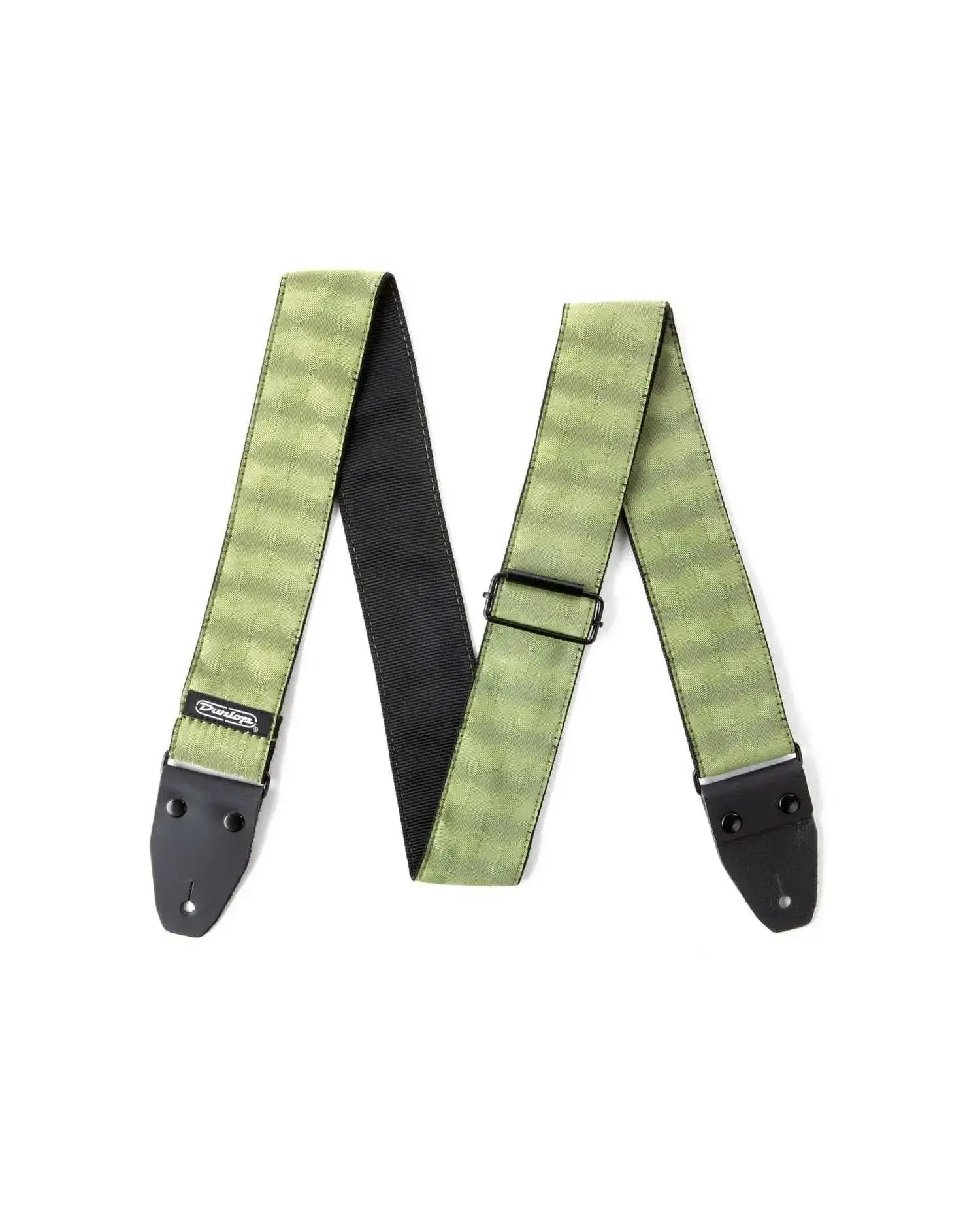 Dunlop D67-10 Jacquard Hexagon Echo Olive - Curea Chitara Dunlop - 1