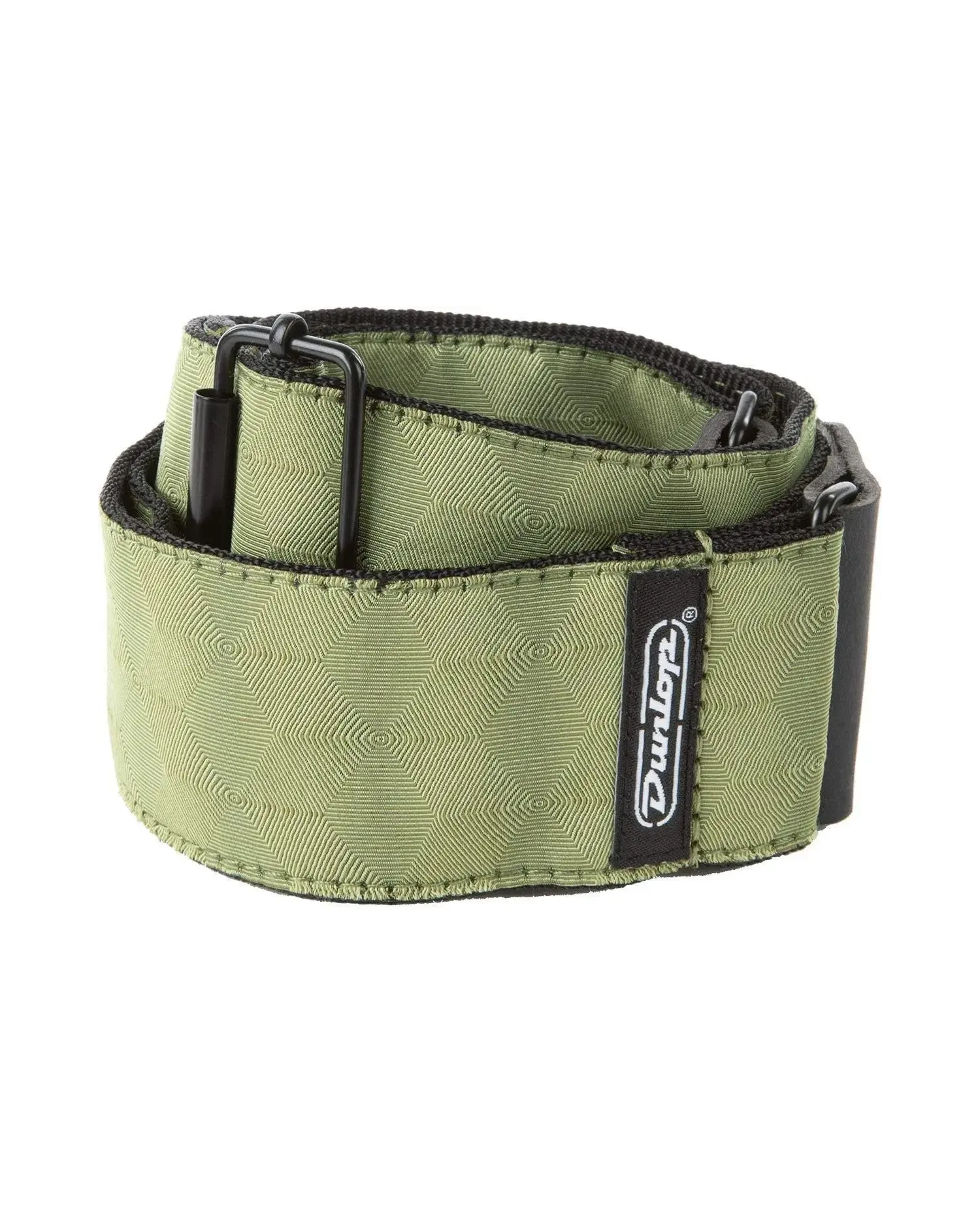 Dunlop D67-10 Jacquard Hexagon Echo Olive - Curea Chitara Dunlop - 2