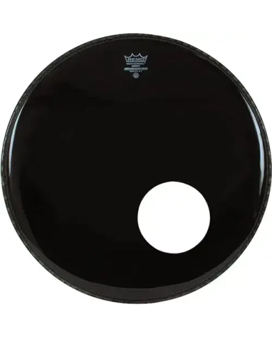 Remo Ambassador Ebony 22" DynamO - Fata toba Remo - 1
