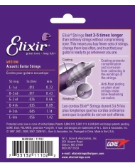 Elixir Nanoweb Bronze 13-56 - Set Corzi Chitara Acustica Elixir - 2
