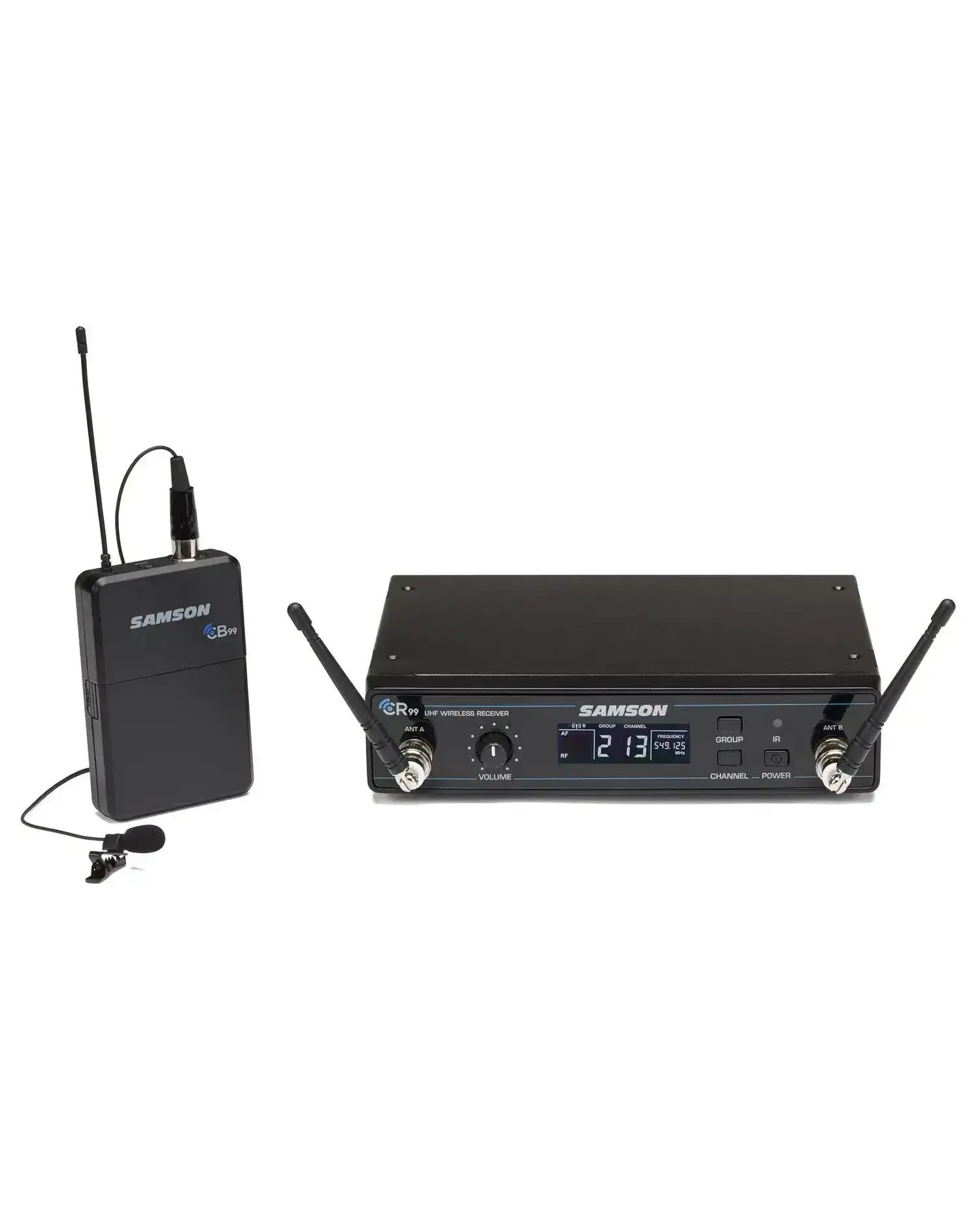 Samson Stage CR99 cu lavaliera LM10 - Sistem wireless Samson - 1