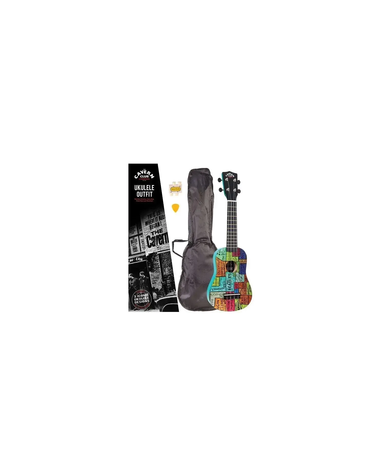 Vintage CVUK1 Cavern Club "Wall" - Ukulele soprano Vintage - 2