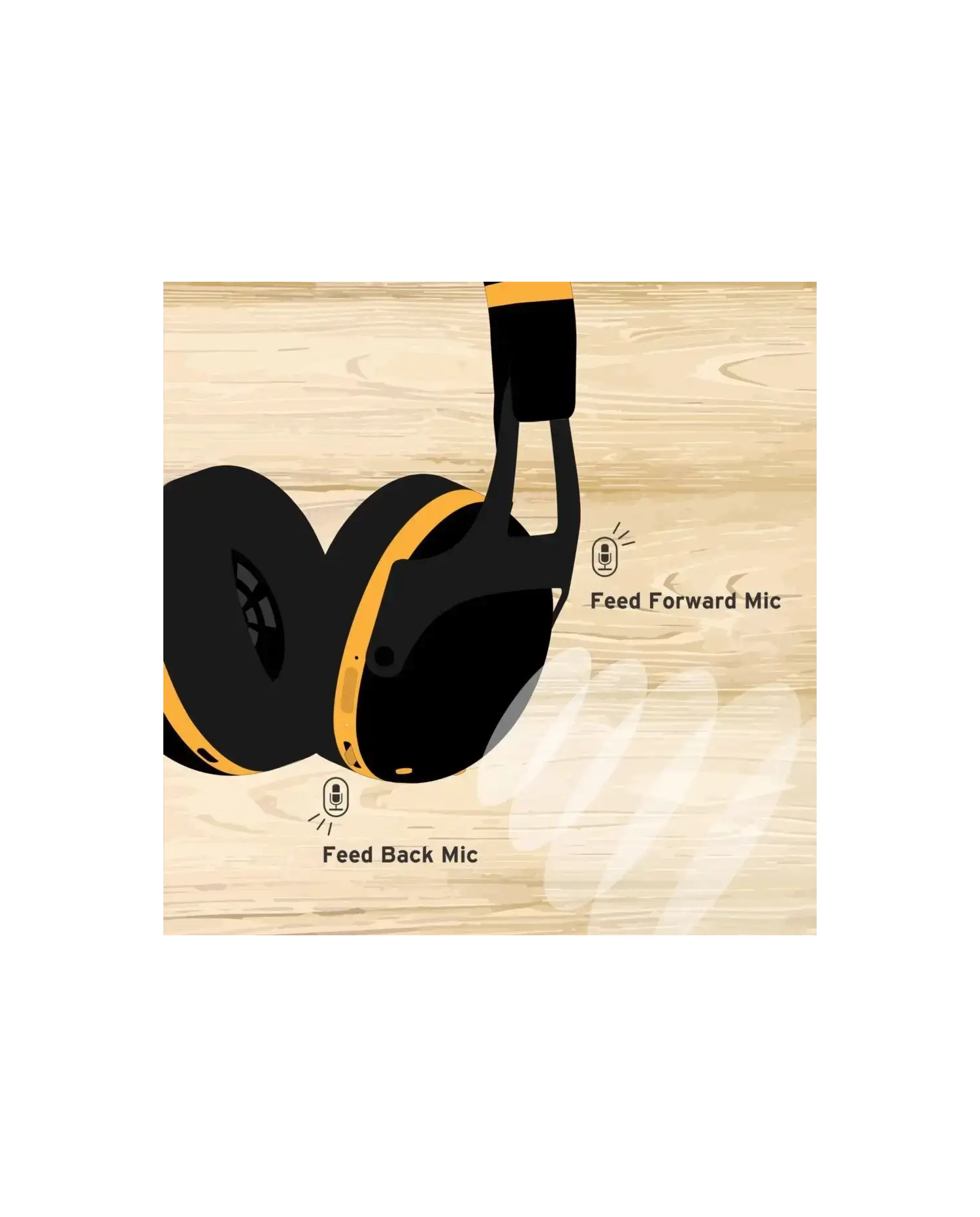 Vox VH-Q1 Black - Casti Bluetooth cu Noise Cancelling Vox - 5