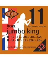 Rotosound Jumbo King JK30L - Set 12 Corzi Chitara Acustica 11-52 Rotosound - 1