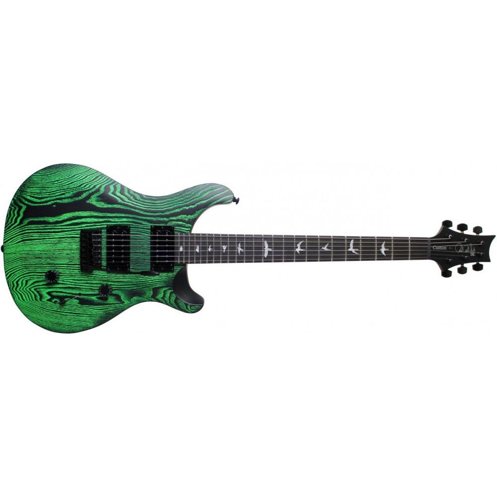 PRS SE Custom 24 LTD Sand-Blasted Emerald - Chitara Electrica PRS - 1