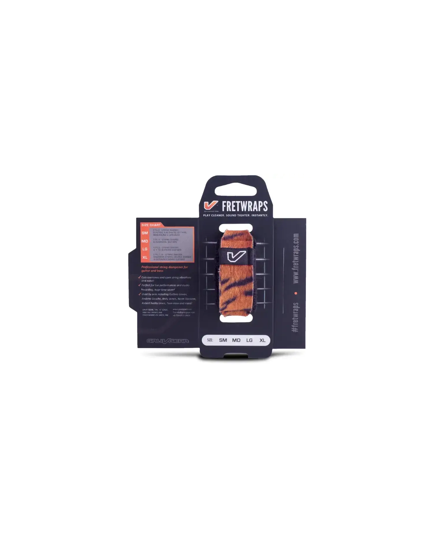Gruv Gear FretWrap SM - Tiger Gruv Gear - 2