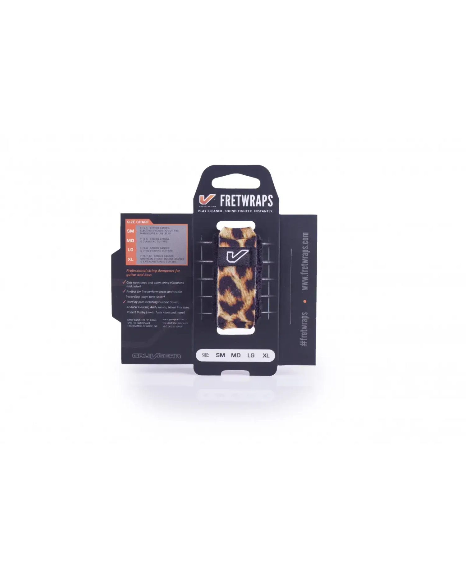 Gruv Gear FretWrap MD - Leopard Gruv Gear - 2
