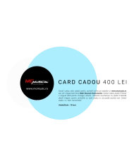 Card cadou 400 lei  - 1