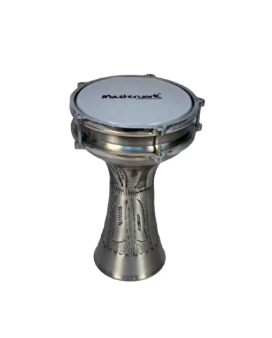 Masterwork Turkish Alluminium Relief Silver Washed - Darbouka Masterwork - 1
