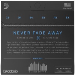 D'Addario XT Acoustic 80/20 Light - Corzi Chitara Acustica 12-53 D'Addario - 2
