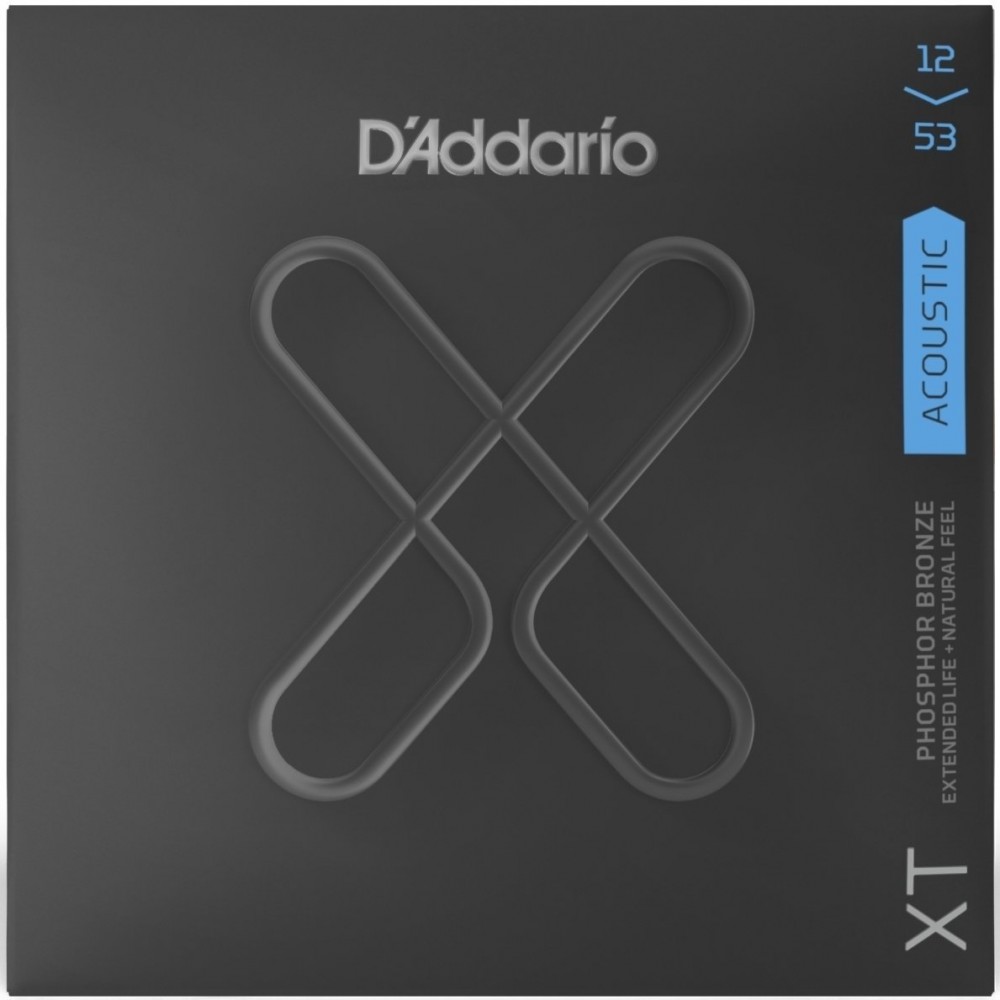 D'Addario XT Acoustic Phosphor Bronze Light - Corzi Chitara Acustica 12-53 D'Addario - 1