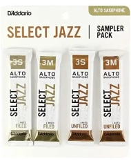 D'Addario SJ ASX Sampler PK 3S - 3M - Ancii saxofon Alto (Set de 4) D'Addario - 1