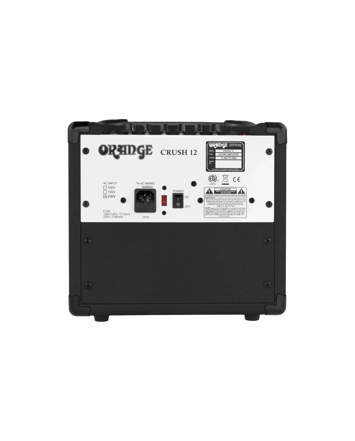 Orange Crush 12 Black - Amplificator Chitara Orange - 5