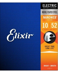Elixir Nanoweb 10-52 - Set Corzi Chitara Electrica