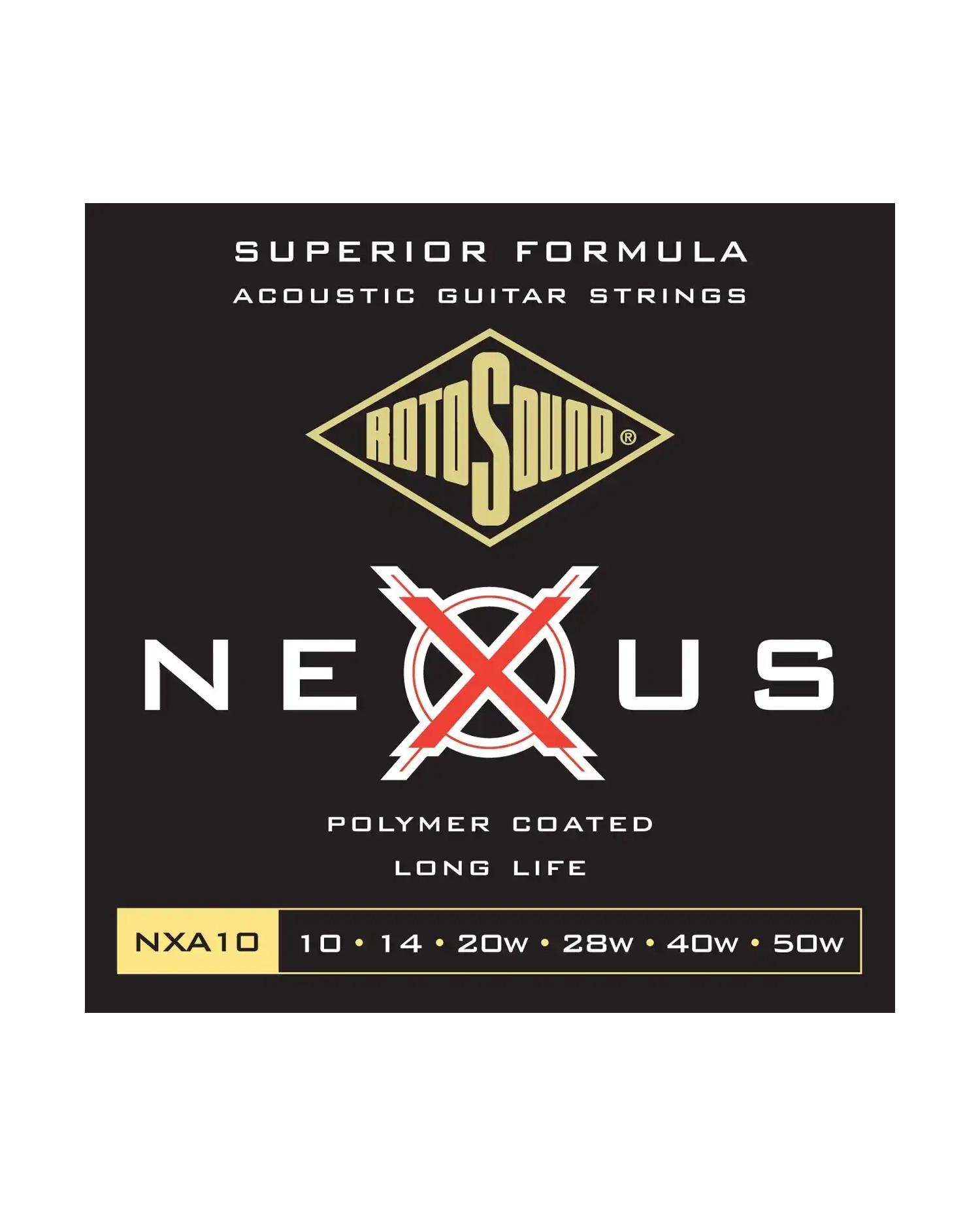 Rotosound Polymer Coated NXE10 - Set Corzi Chitara Electrica 10-46