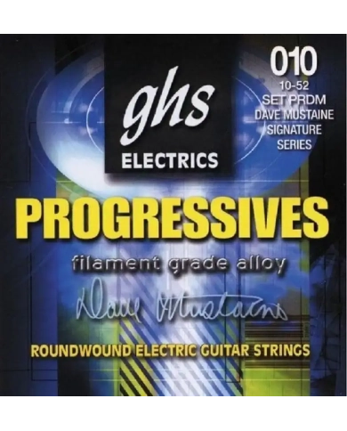 GHS PRDM - Set Corzi Chitara Electrica Dave Mustaine 10-52