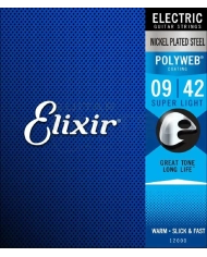 Elixir Polyweb 09-42 - Set corzi chitara electrica