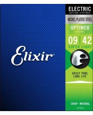 Elixir Optiweb 09-42 - Set Corzi Chitara Electrica