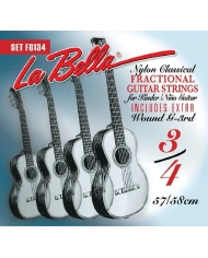 La Bella FG134 Classica Fractional Guitar - Set Corzi Chitara Clasica 3/4