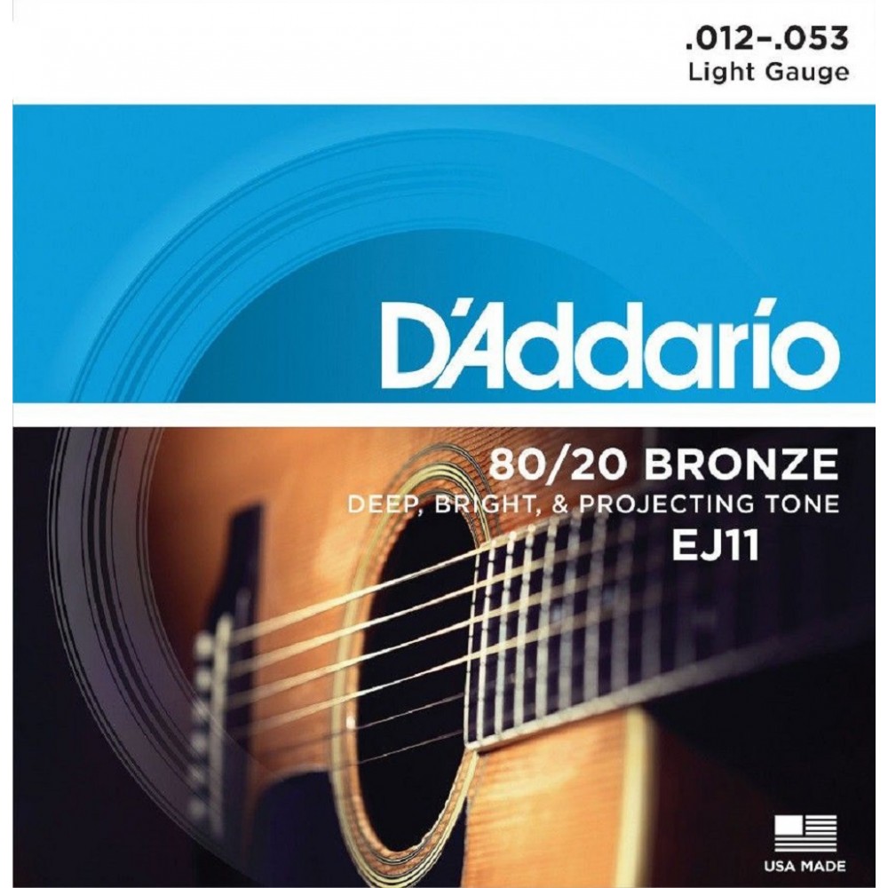 D'Addario EJ11 80/20 Bronze...