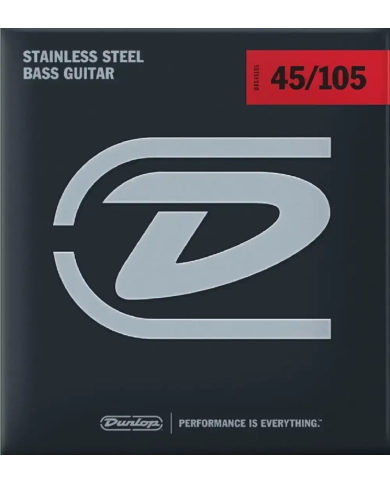 Dunlop DBS45105 - Set 4 Corzi Chitara Bass 45-105