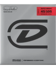 Dunlop DBMMS45105 Marcus Miller - Set 4 Corzi Chitara Bass 45-105