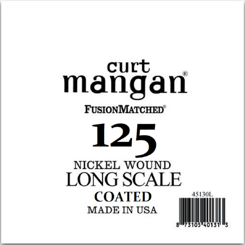 Curt Mangan 125 Nickel Bass...