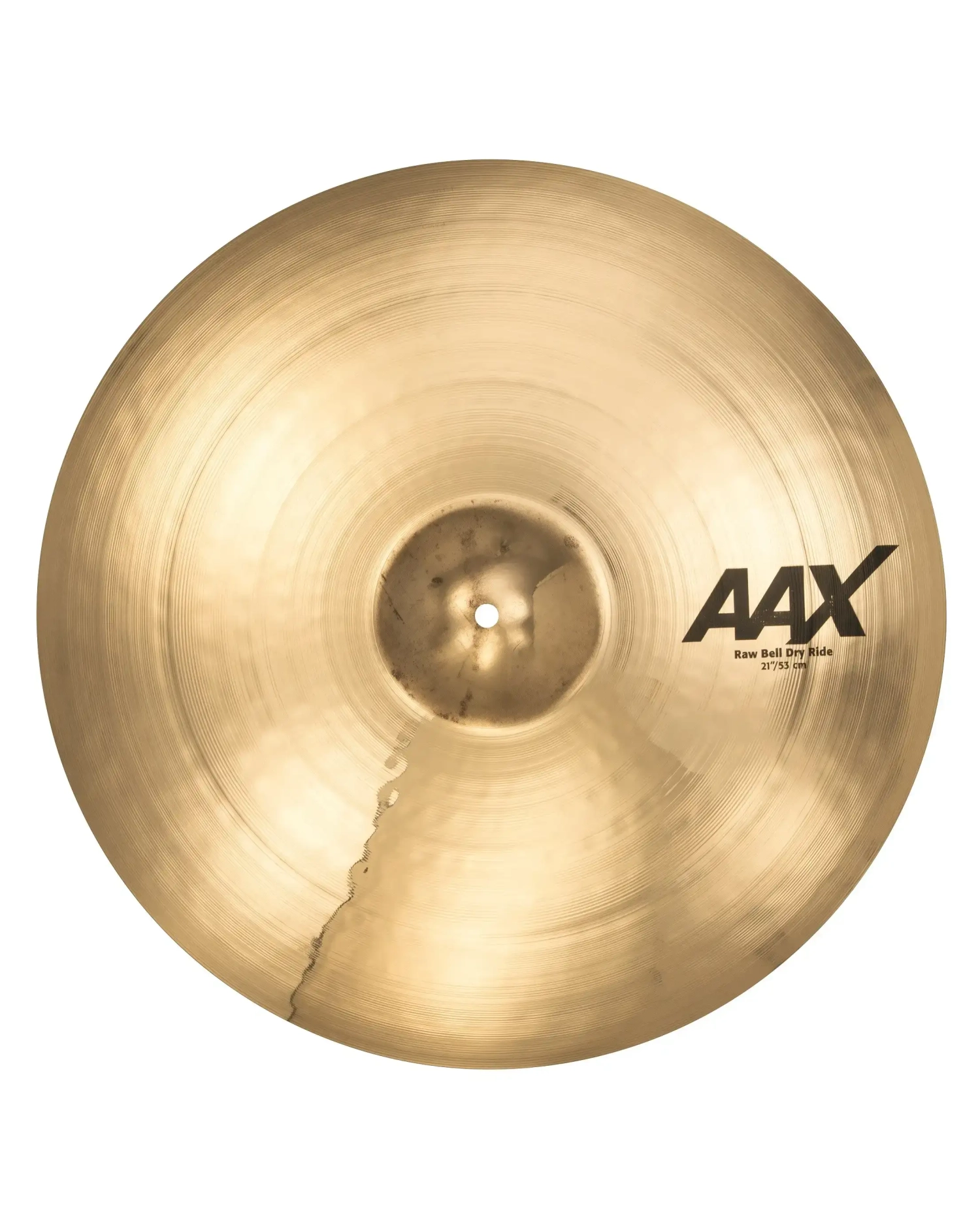 Sabian 21" AAX Raw Bell Dry Ride Brilliant - Cinel