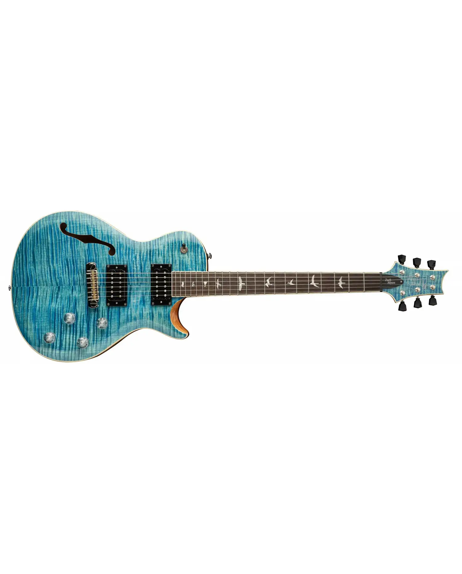 PRS SE Zach Myers 594 Blue - Chitara Electrica cu Husa