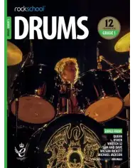 Rockschool Drums Grade 1 Book/Audio - Manual toba