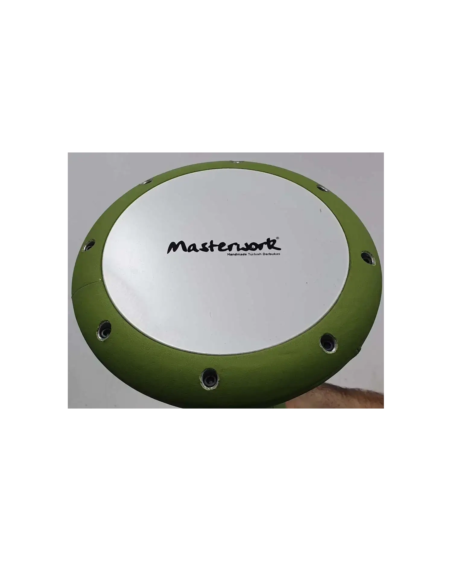 Masterwork Egypt Aluminium Vinnex Green Doumbek - Darbuka