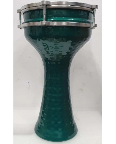 Masterwork Turkish Aluminium Hammered Green - Darbuka
