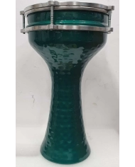 Masterwork Turkish Aluminium Hammered Green - Darbuka