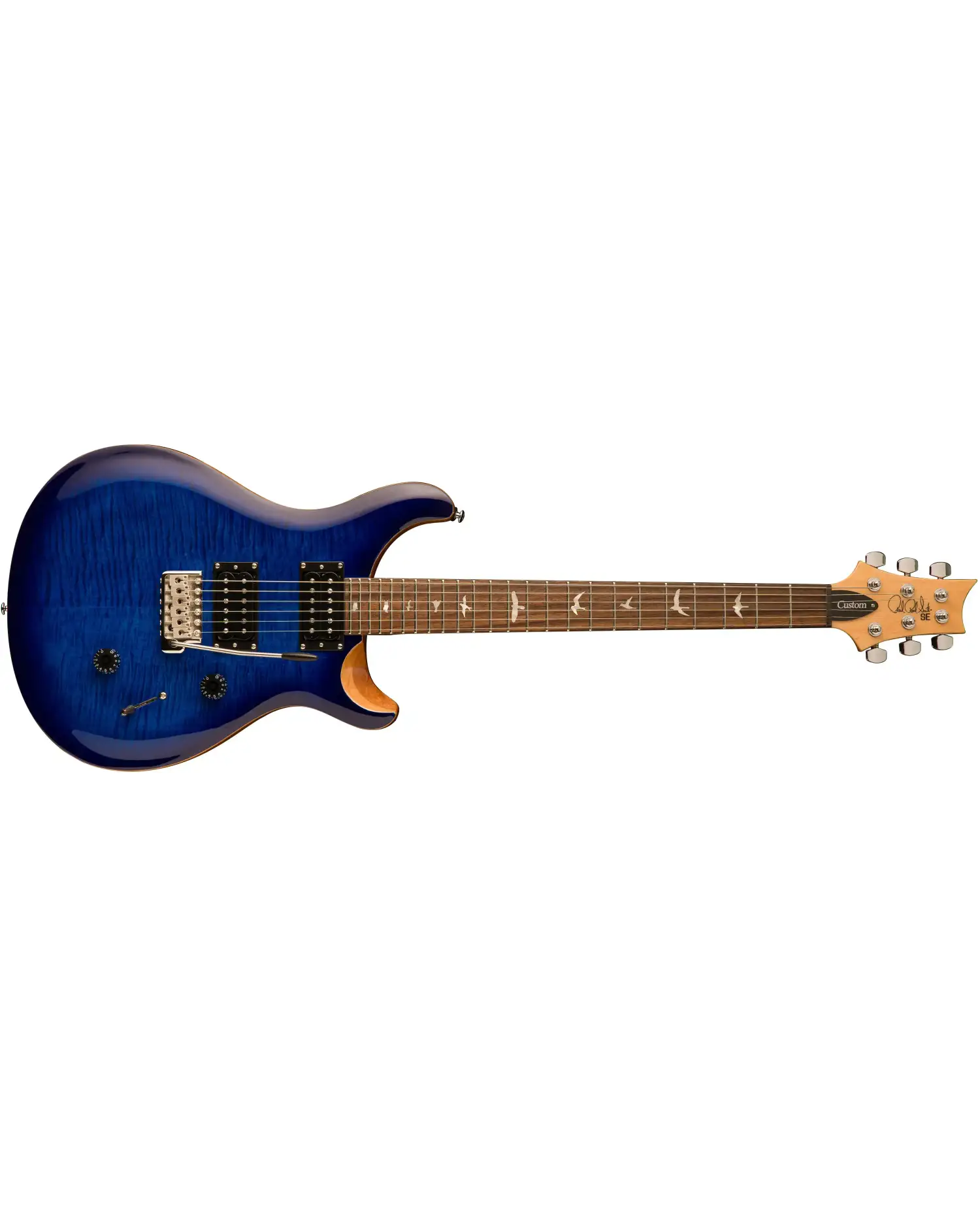 PRS SE Custom 24 Faded Blue Burst - Chitara Electrica cu Husa