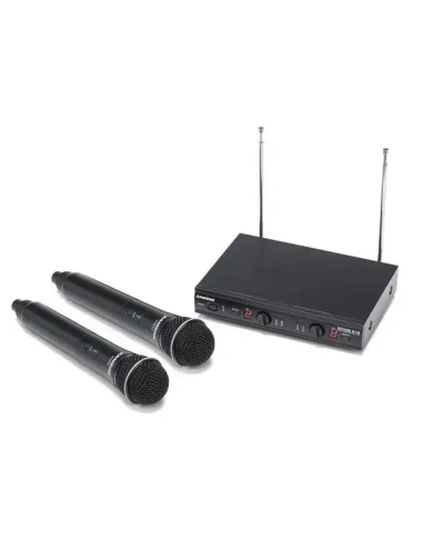 Samson Stage V212 Dual Vocal - Sistem Microfon Wireless Handheld