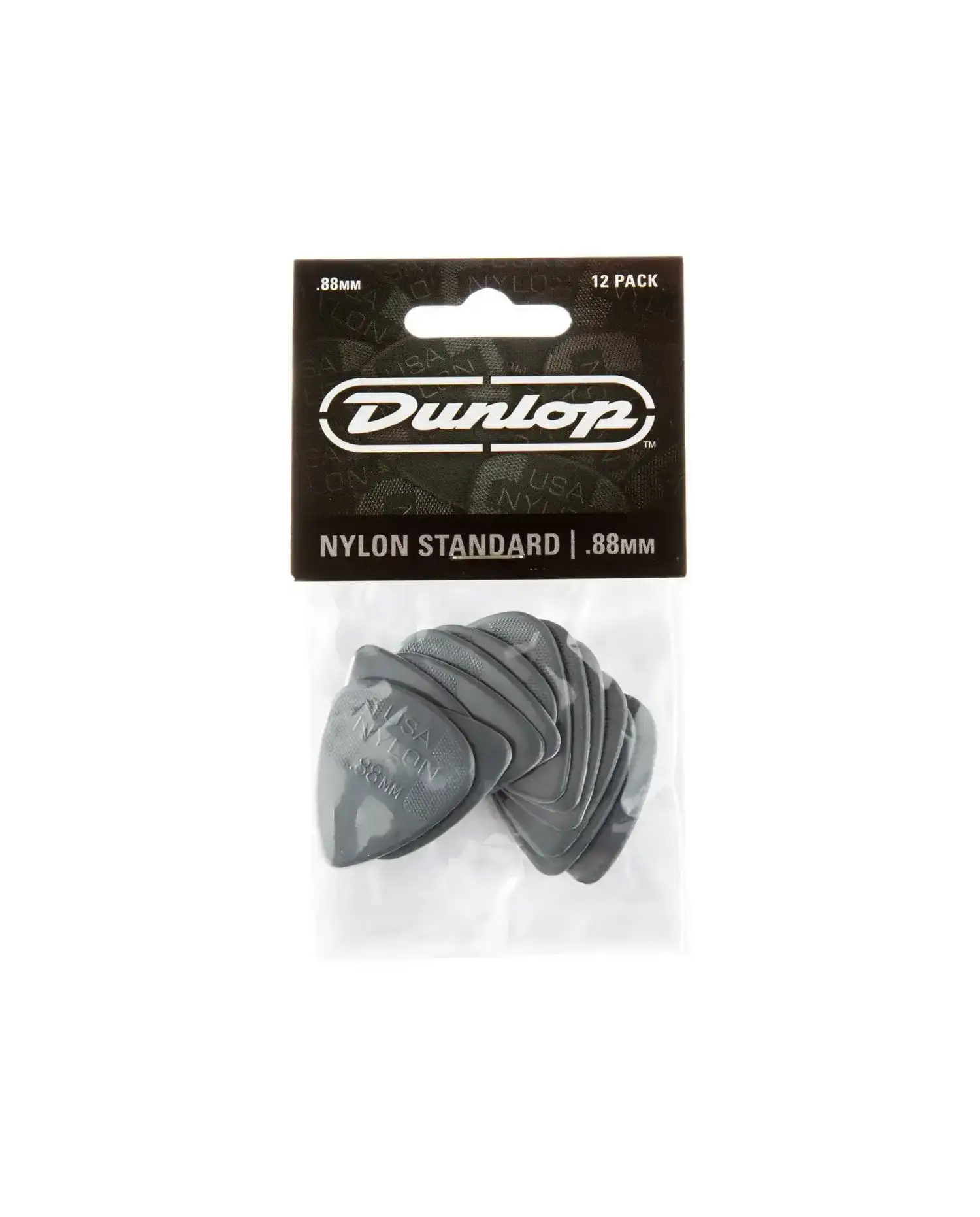 Dunlop 449P.88 Nylon Maxgrip - Set pene chitară