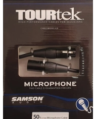Samson Tourtek TM50 XLR-XLR - Cablu microfon 15m