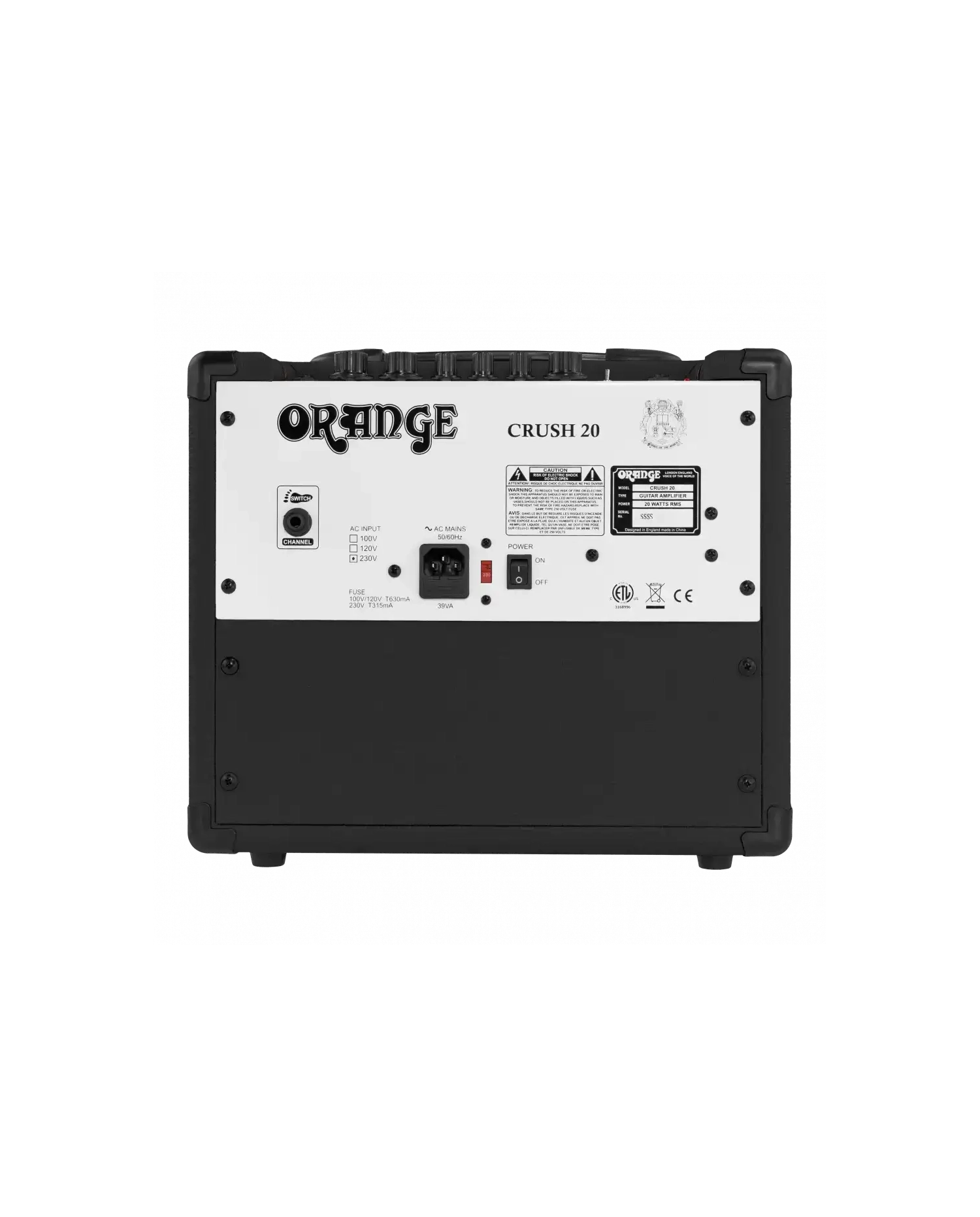 Orange Crush 20 Black - Amplificator Chitara