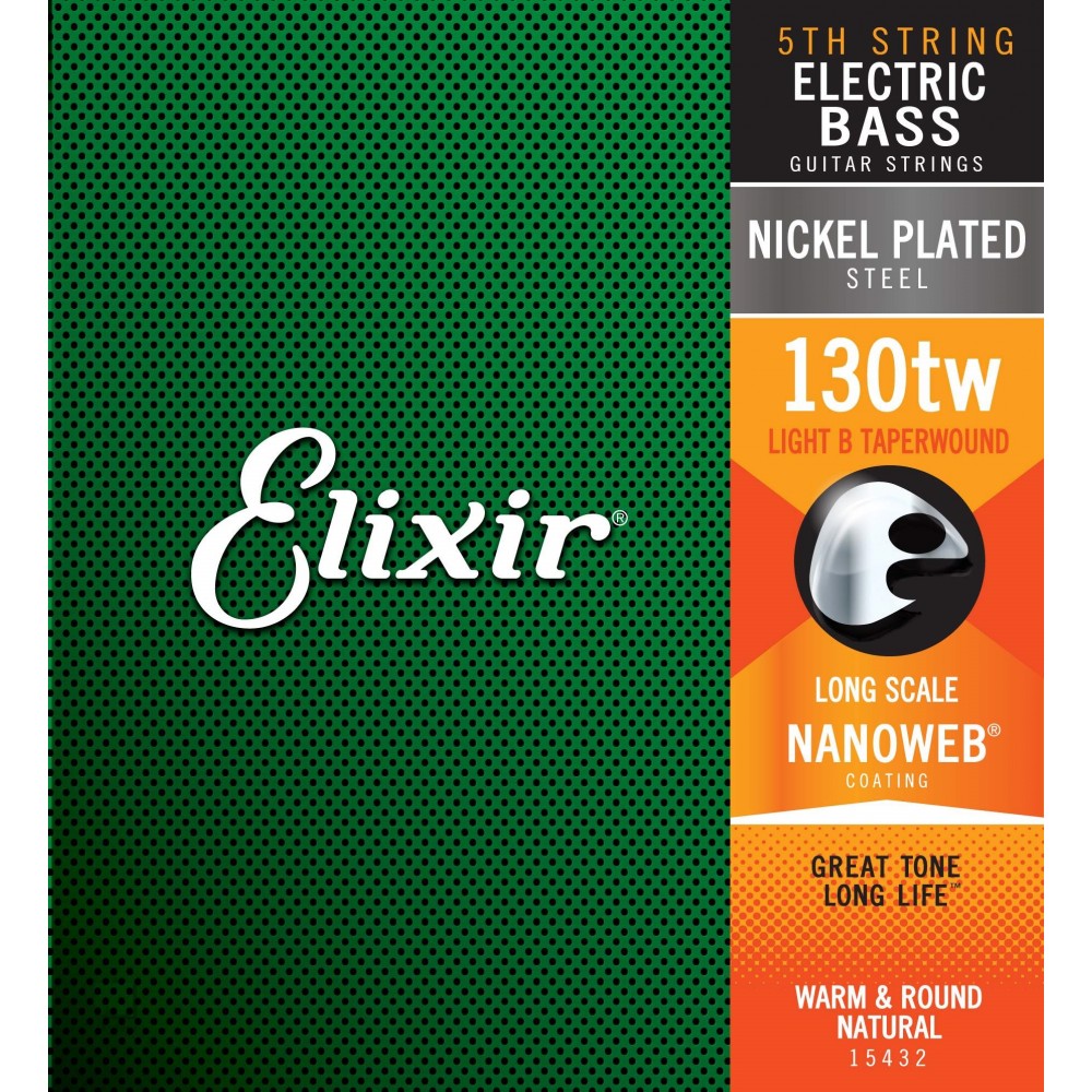 Elixir Nanoweb El Bass 5'th...