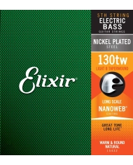 Elixir Nanoweb El Bass 5'th String Single 130 - Coarda chitara bass