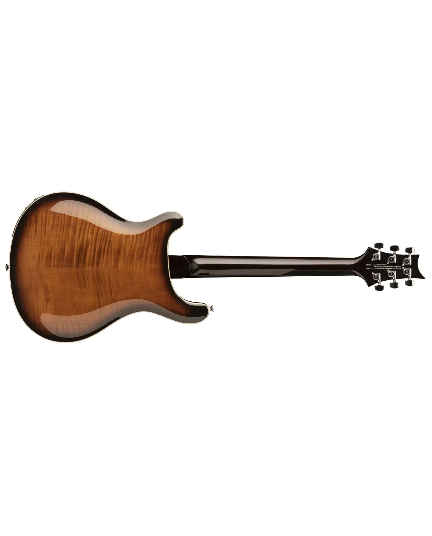 PRS SE Hollowbody II Piezo Black Gold Burst - Chitara Electrica cu Husa