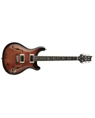PRS SE Hollowbody II Piezo Black Gold Burst - Chitara Electrica cu Husa