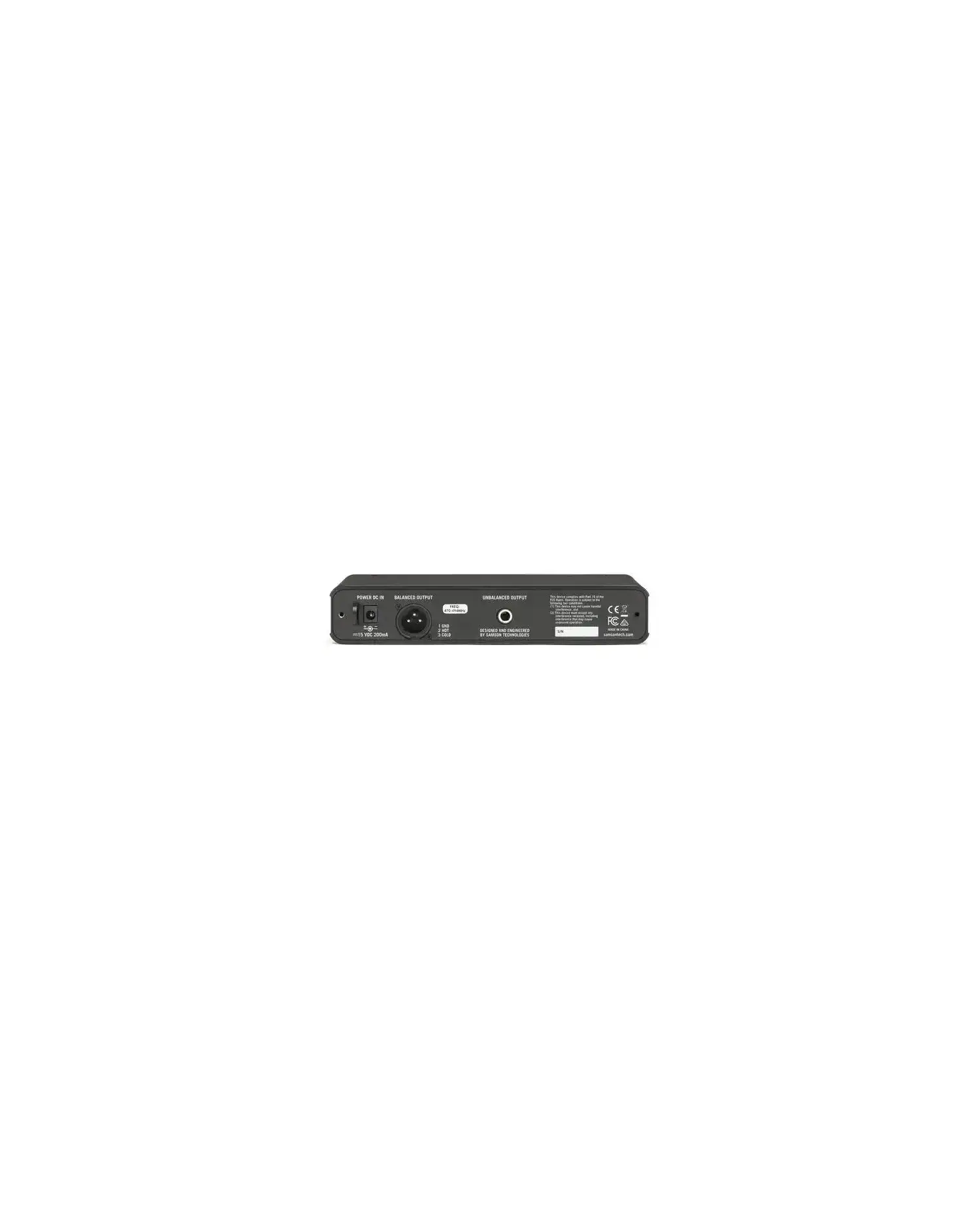 Samson Concert 88X Handheld Q6 (F) - Sistem wireless cu microfon