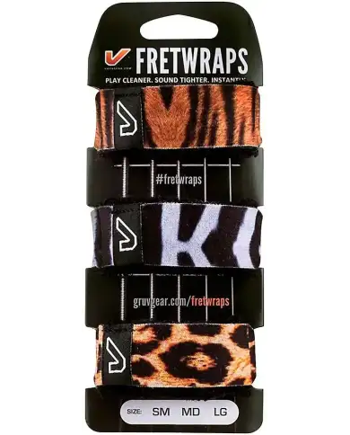 Gruv Gear FretWrap Wild SM - Set 3 Bucati