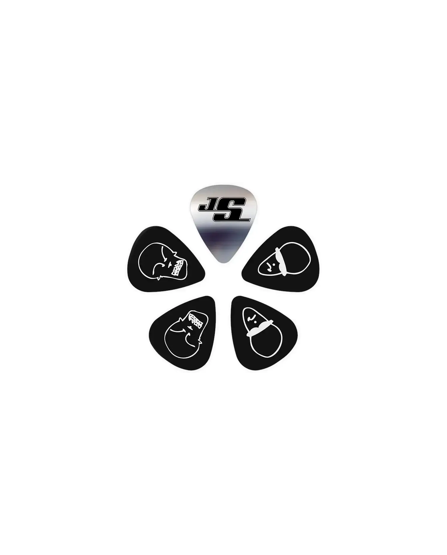 D'Addario Satriani Chrome Dome - Set Pene Chitara