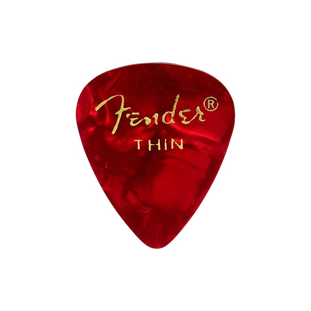 Fender 351 Red Moto Thin -...