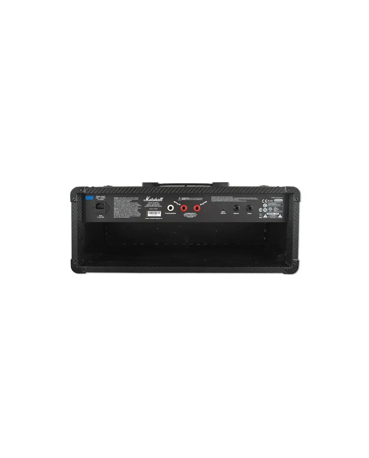Marshall MG100 HCFX - Head Chitara Marshall - 3